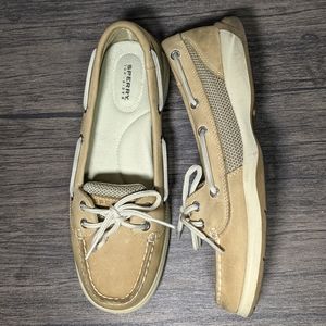 Sperry Top Sider leather laguna shoes -like new